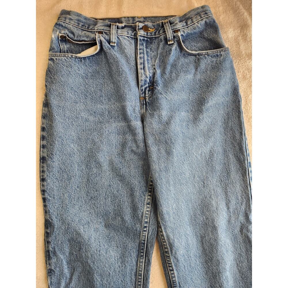 Vintage Riders Jeans Womens 10 Medium Wash High Rise Mom Straight Leg Denim 90s - Picture 2 of 11